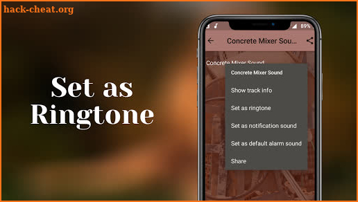 Concrete Mixer Sound screenshot