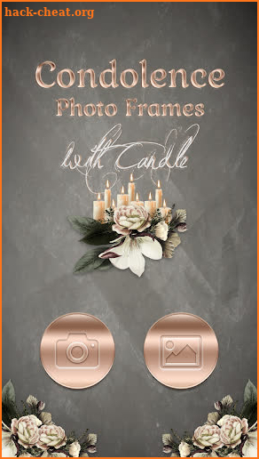 Condolence Photo Frames with Candle screenshot