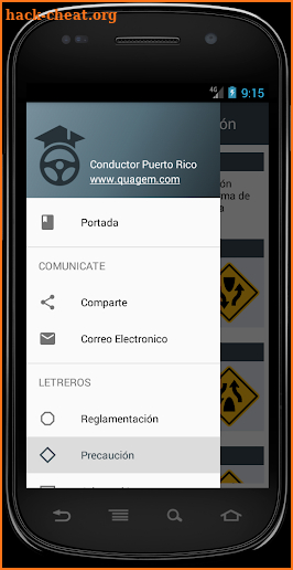 Conductor Puerto Rico - Licencia de Aprendizaje screenshot
