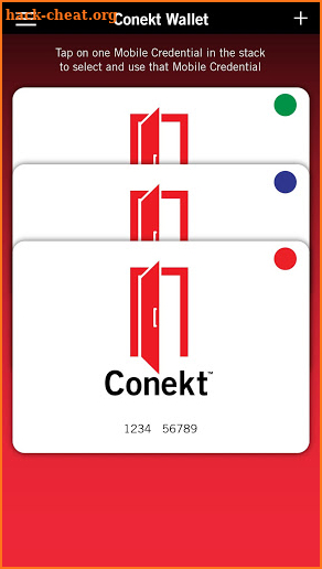 Conekt Wallet App screenshot