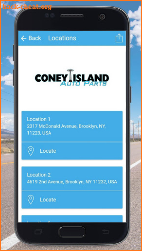 Coney Island Auto Parts screenshot