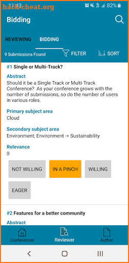 Conference Management Toolkit screenshot