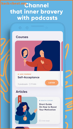 Confidence: Therapy & Self-Care screenshot