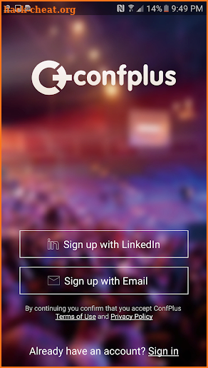 ConfPlus screenshot