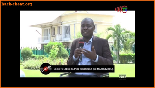 Congo Television screenshot