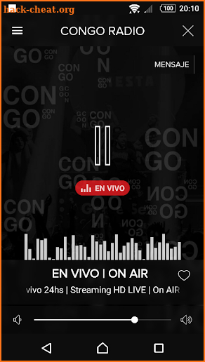 CONGO.FM screenshot