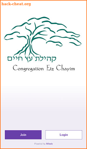 Congregation Etz Chayim screenshot