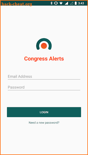 Congress Alerts screenshot