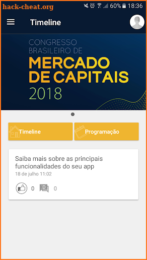 Congresso Brasileiro de Mercado de Capitais screenshot