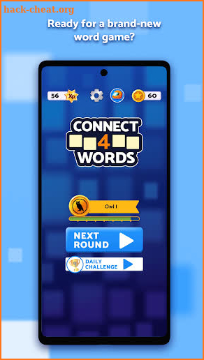 Connect 4 Words - Word Puzzle screenshot