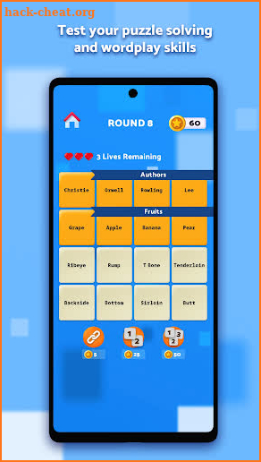 Connect 4 Words - Word Puzzle screenshot