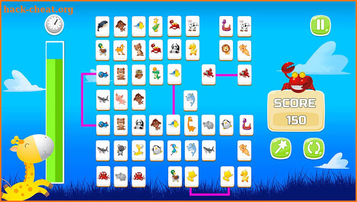 Connect Animals : Onet Kyodai (puzzle tiles game) screenshot