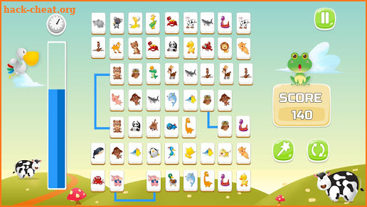 Connect Animals : Onet Kyodai (puzzle tiles game) screenshot