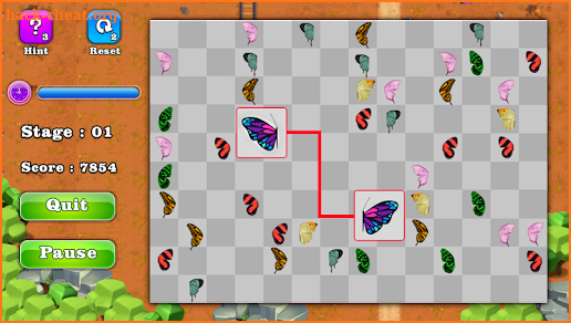 Connect Butterfly For Flying screenshot