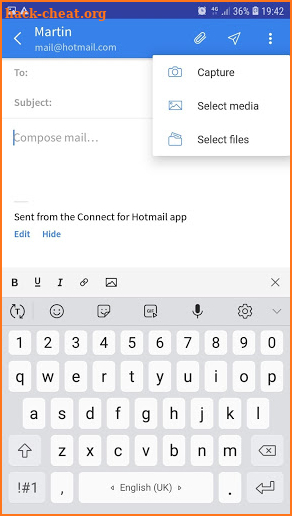 Connect for Hotmail & Outlook: Mail and Calendar screenshot