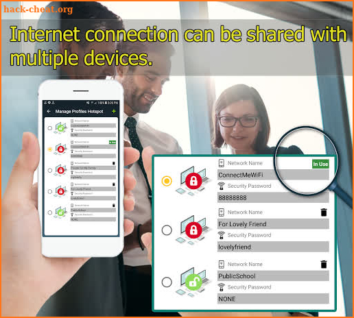 Connect Internet Free WiFi & Hotspot Portable screenshot