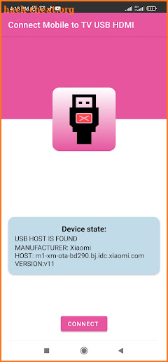 Connect Mobile to TV USB HDMI screenshot