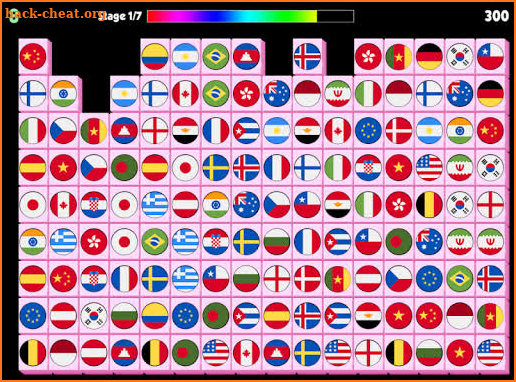 Connect - Pair Matching Puzzle Flags Onet screenshot