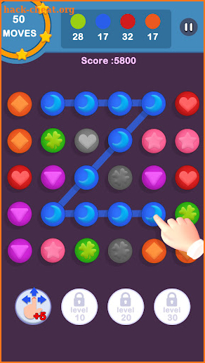 Connect pops-Sweet Match 3 screenshot