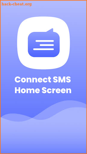 Connect SMS Home Screen screenshot