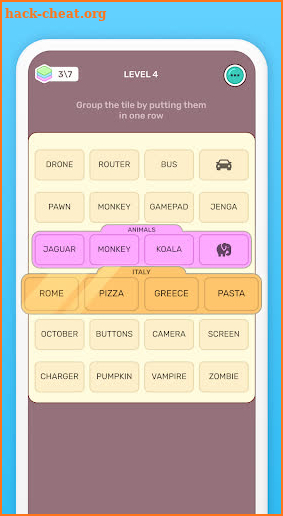 Connect Word: Association Game screenshot