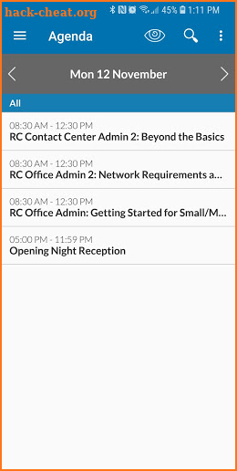 ConnectCentral 2018 screenshot