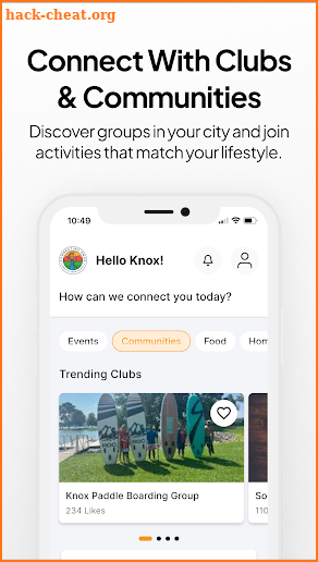 Connecting Knox screenshot