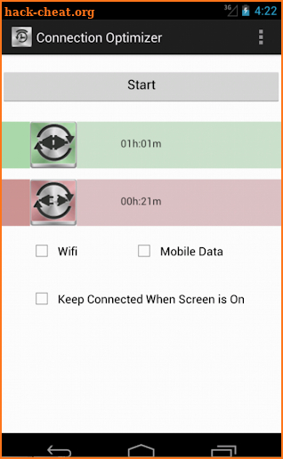Connection Optimizer screenshot
