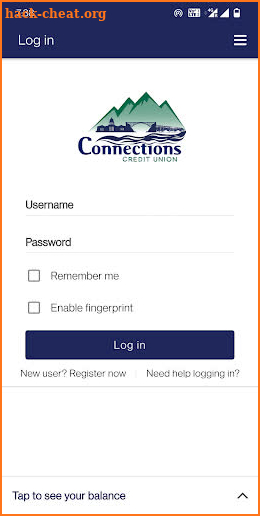 Connections Credit Union screenshot