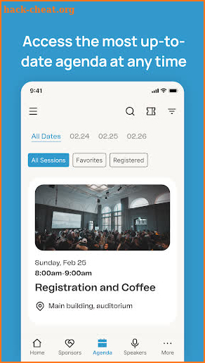 ConnexFM Events screenshot