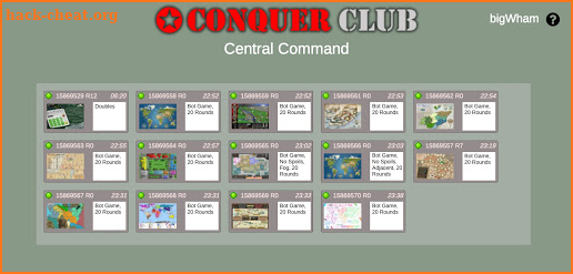 Conquer Club screenshot