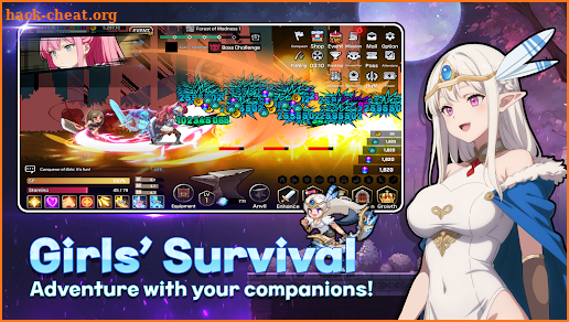 Conquest Girls: AFK Idle RPG screenshot