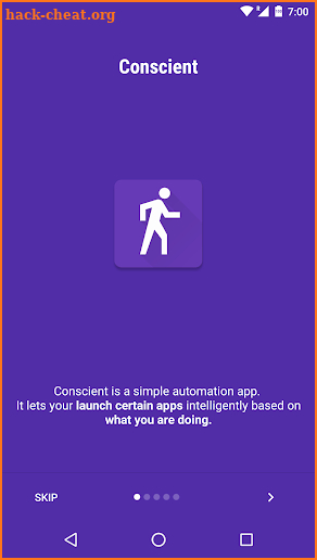 Conscient - Context Aware app screenshot