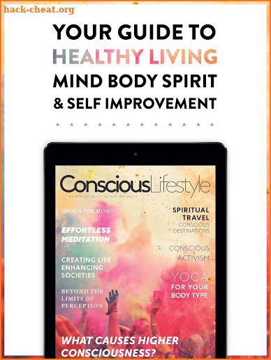 Conscious Lifestyle Magazine screenshot
