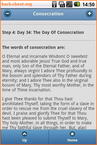 Consecration To Mary screenshot