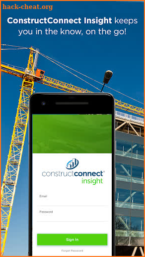 ConstructConnect Insight screenshot