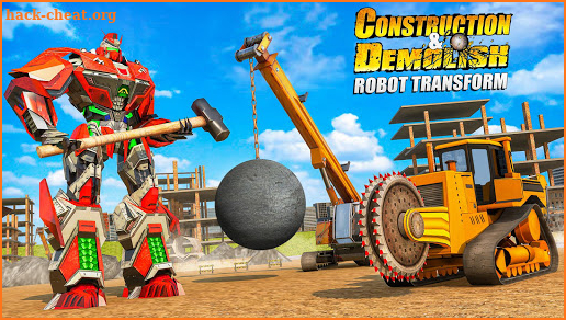 Construction & Demolish Robot Transform screenshot
