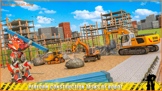Construction & Demolish Robot Transform screenshot