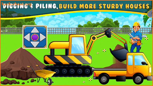 Construction Builder Truck: House Building Games screenshot
