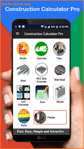 Construction Calculator Pro screenshot