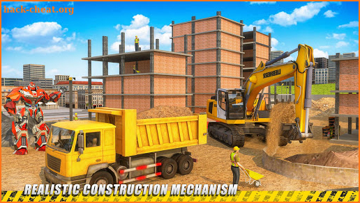 Construction City Robot Transform screenshot
