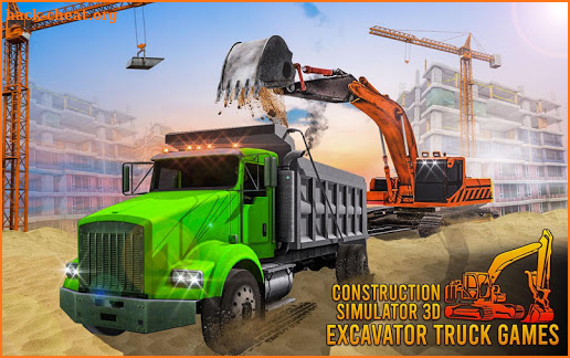 Construction Simulator 3D - Excavator Truck Games screenshot