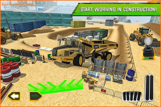 Construction Site Truck Driver screenshot