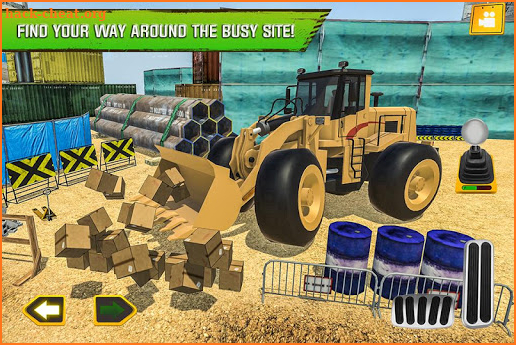 Construction Site Truck Driver screenshot