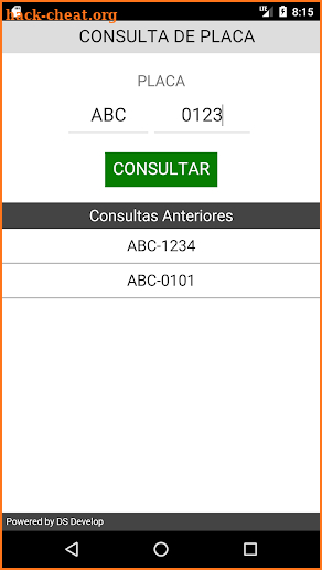 Consulta Placa (consulta veicular so por placa) screenshot