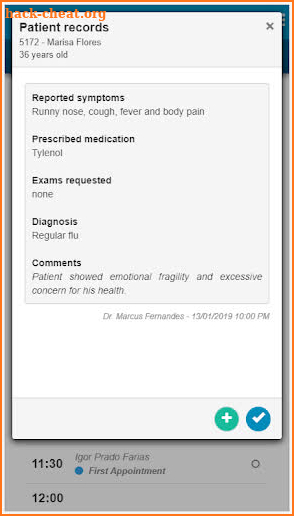 Consultorio - Clinic Management screenshot
