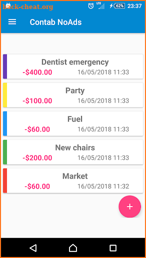 Contab - Money Expense Manager - NoAds screenshot