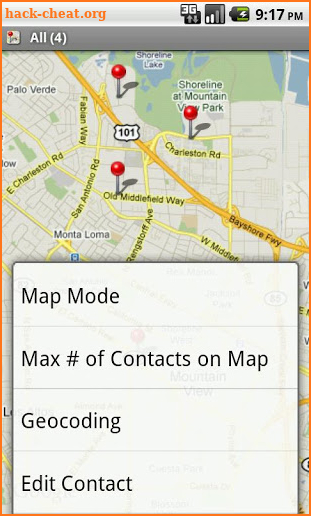 Contact Map screenshot