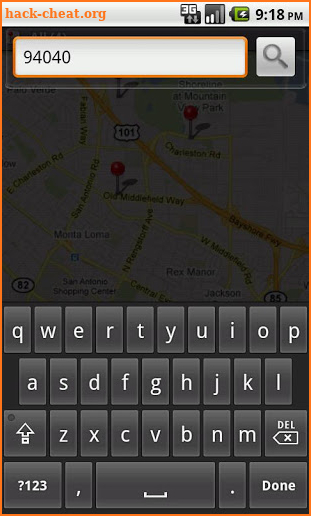 Contact Map screenshot