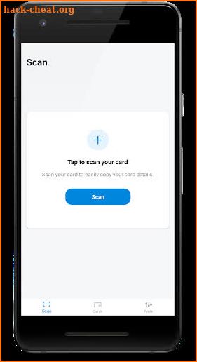 Contactless Credit Card Reader screenshot